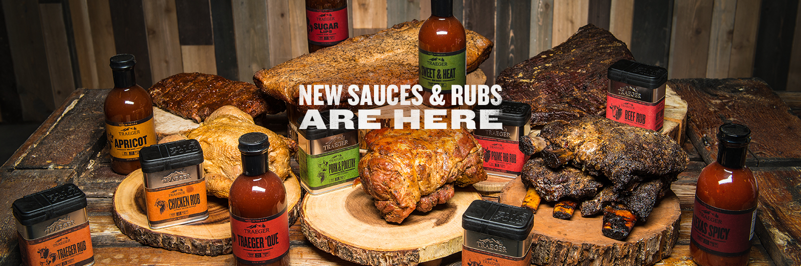 Traeger Smokers - Professional Rubs and Sauces