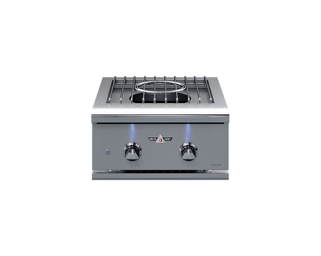 Delta Heat Power Burner - Silver