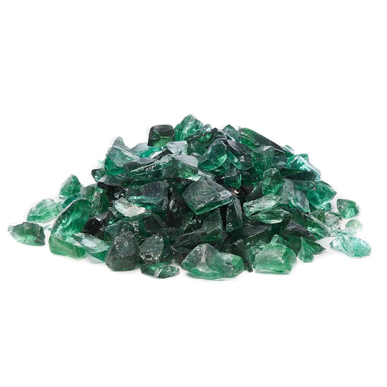 Green Fire Glass Medium