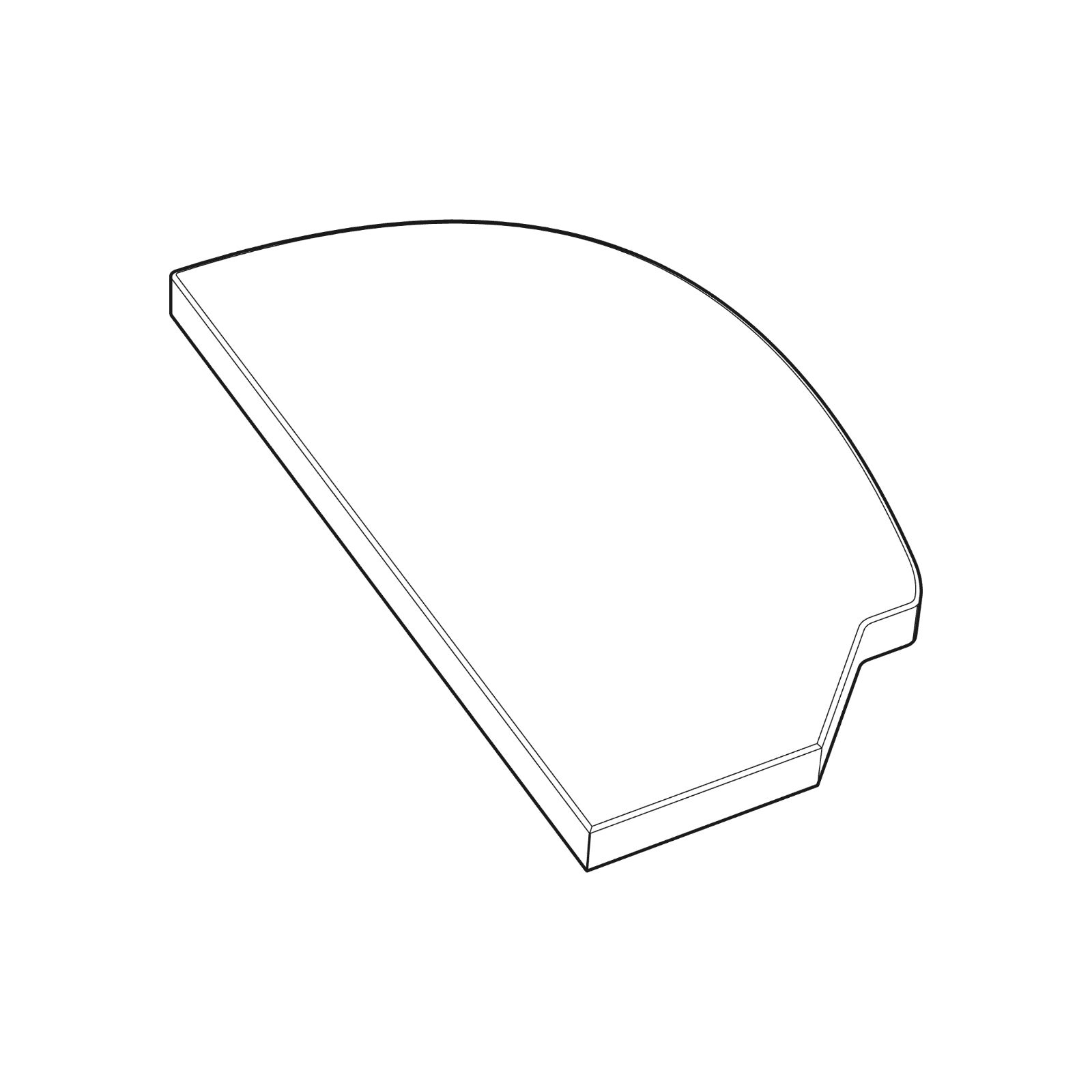 Gozney Dome S1 Replacement Stone Kit - Right Stone