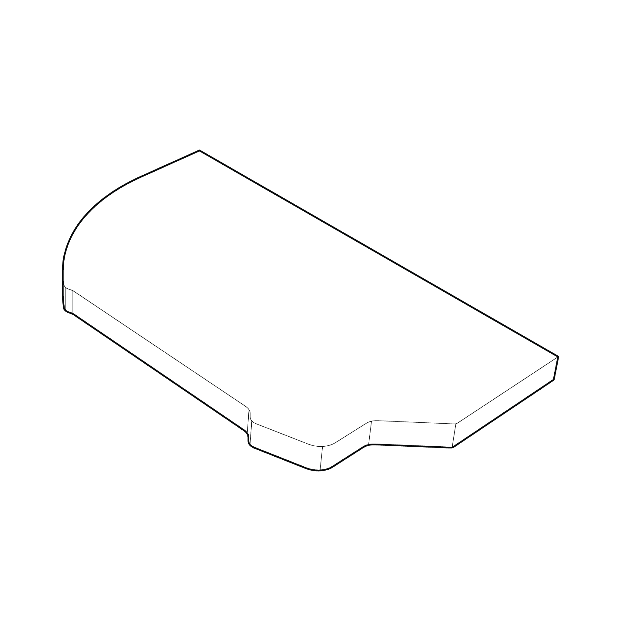 Gozney Dome XL (Gen 2) Stone Replacement Kit - Left