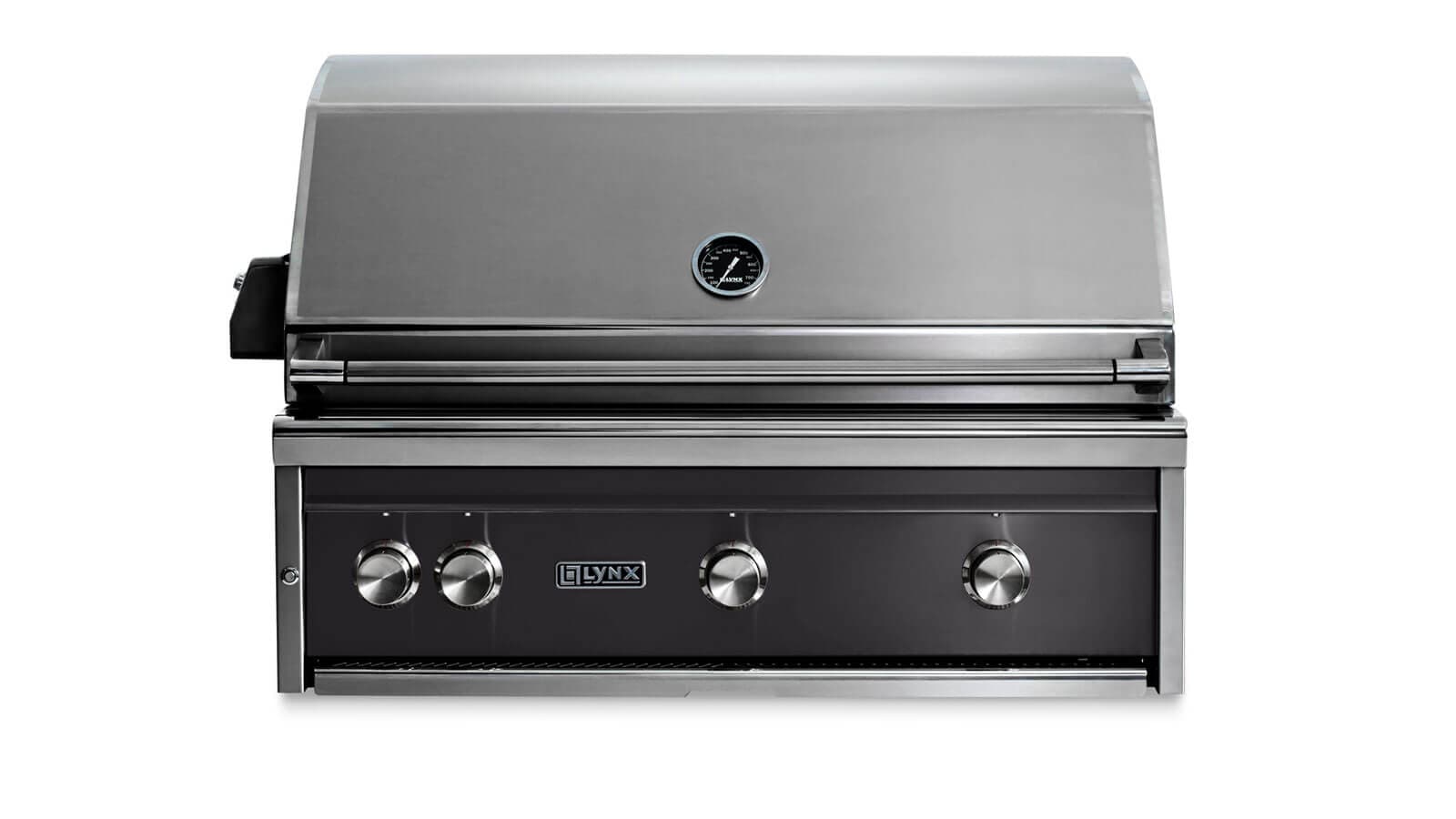 36" PROFESSIONAL BUILT-IN GRILL WITH ALL TRIDENT INFRARED BURNERS AND ROTISSERIE (L36ATR) thumbnail 3