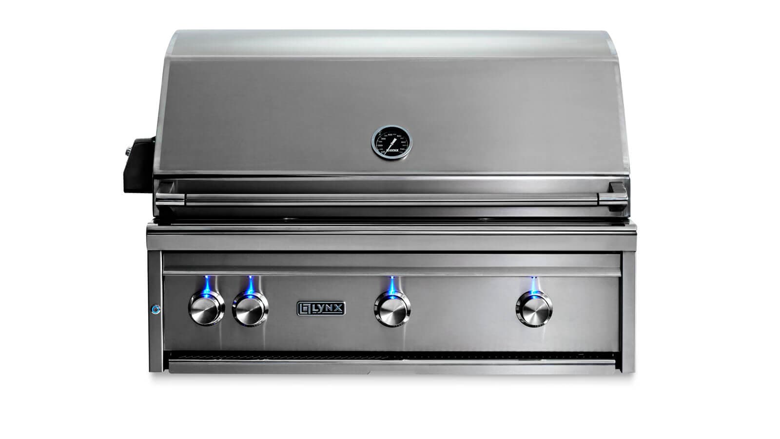 36” Professional Built in Grill with All Ceramic Burners and Rotisserie (L36R-3)