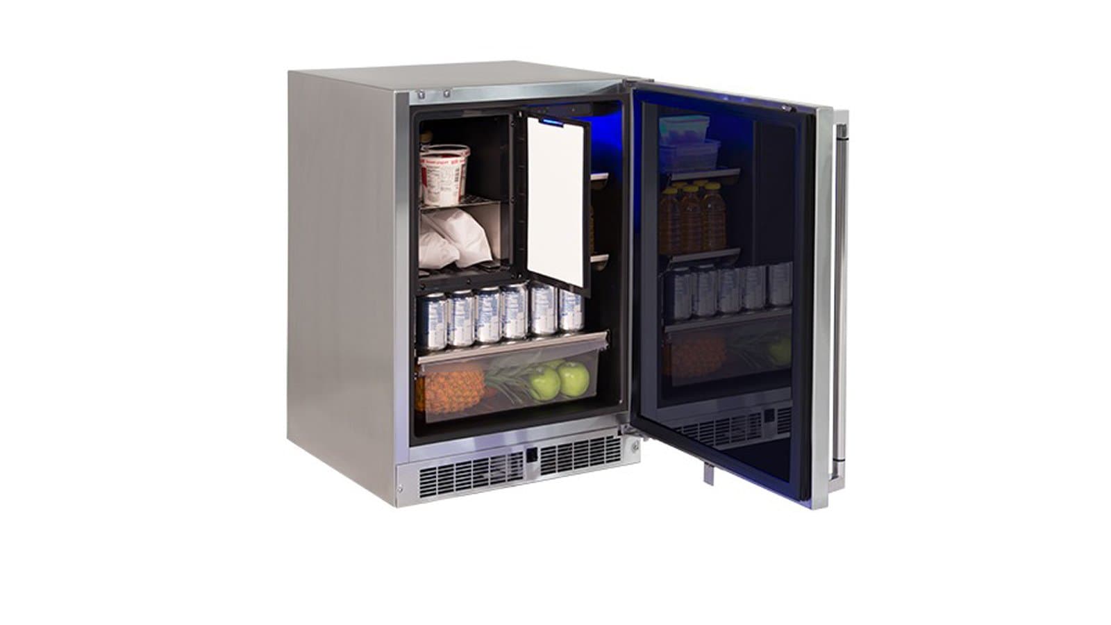 24" Professional Refrigerator Freezer Combo (LN24REFC) thumbnail 2