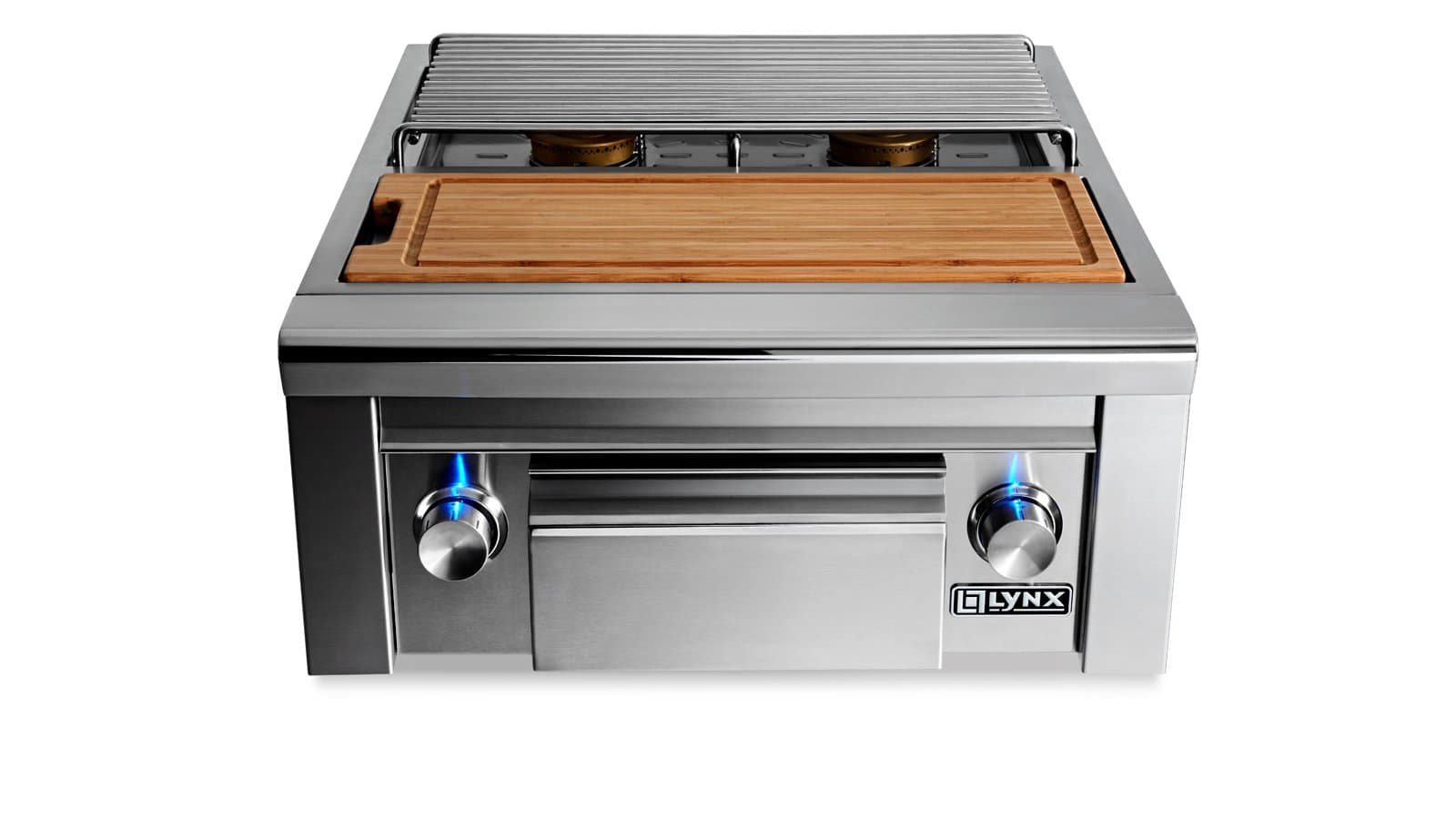 Professional Prep Center with Double Side Burner (LSB2PC-1) thumbnail 2