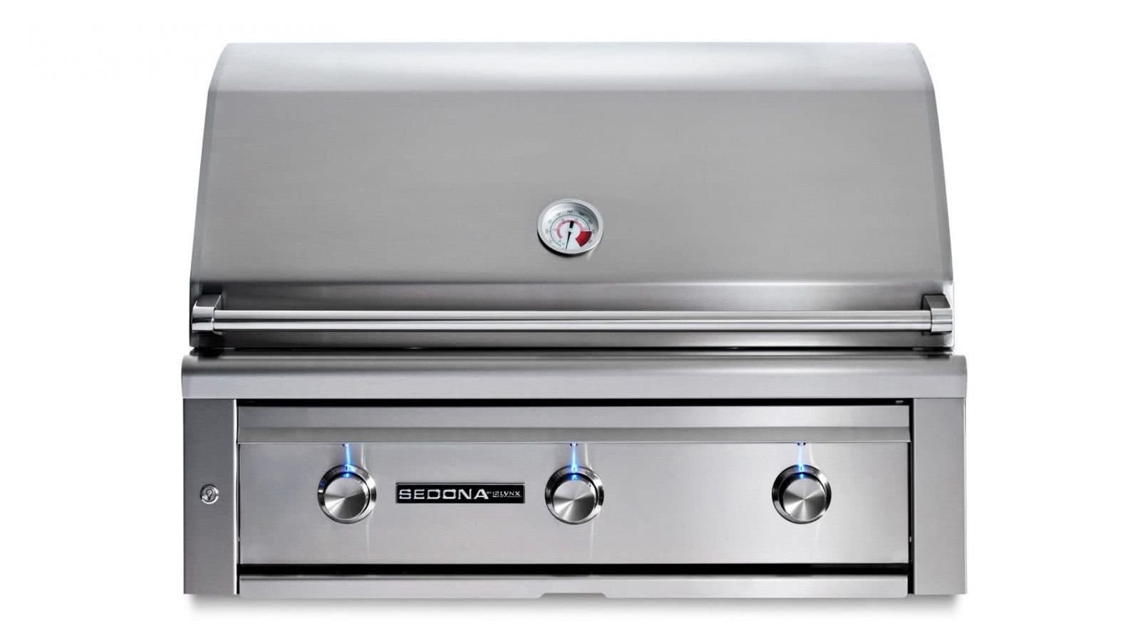 36" SEDONA BUILT-IN GRILL WITH 1 PROSEAR INFRARED BURNER AND 2 STAINLESS STEEL BURNERS (L601PS)