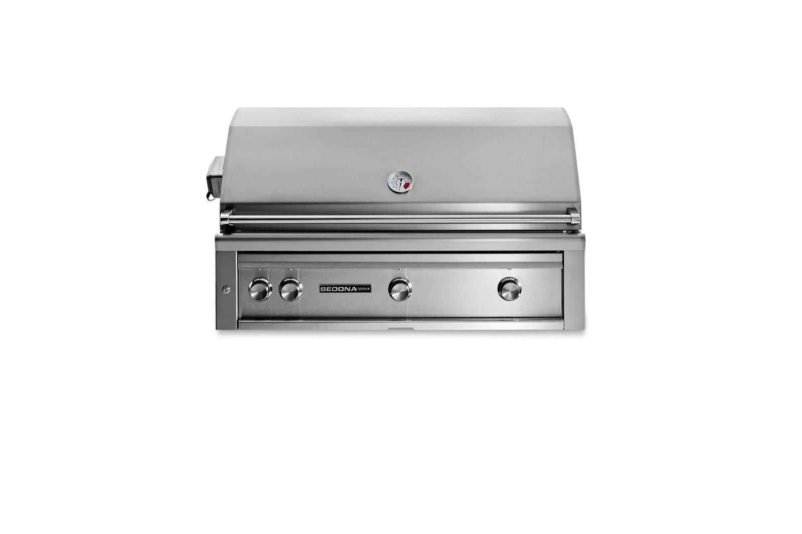 42" SEDONA BUILT-IN GRILL WITH ROTISSERIE, 1 PROSEAR INFRARED BURNER AND 2 STAINLESS STEEL BURNERS (L701PSR) thumbnail 2