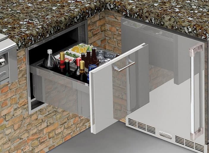Alfresco Under-The-Counter Ice Drawer