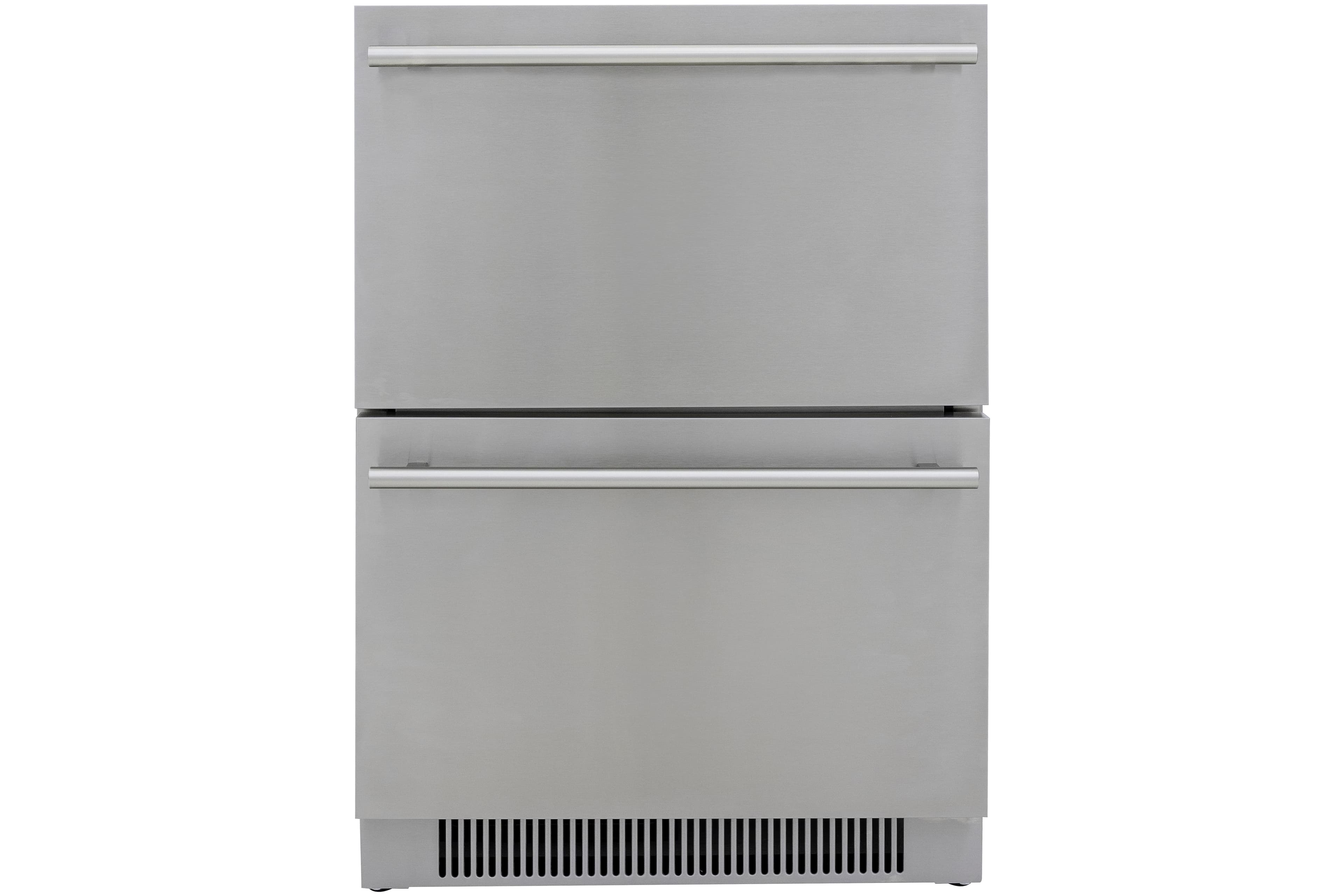 Blaze 23.5-Inch 5.1 Cu. Ft. Outdoor Rated Double Drawer Refrigerator
