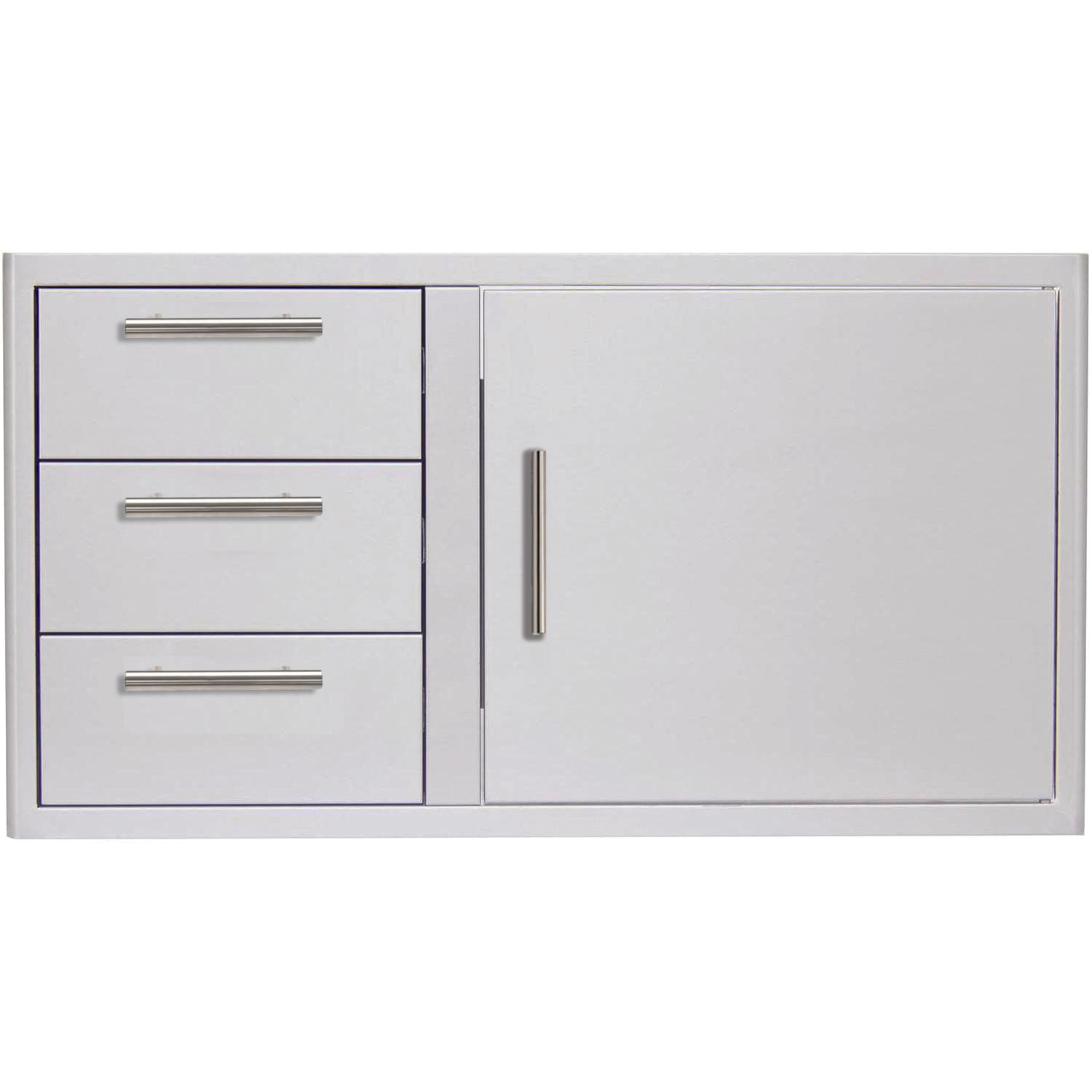Blaze 39-Inch Access Door + Triple Drawer Combo