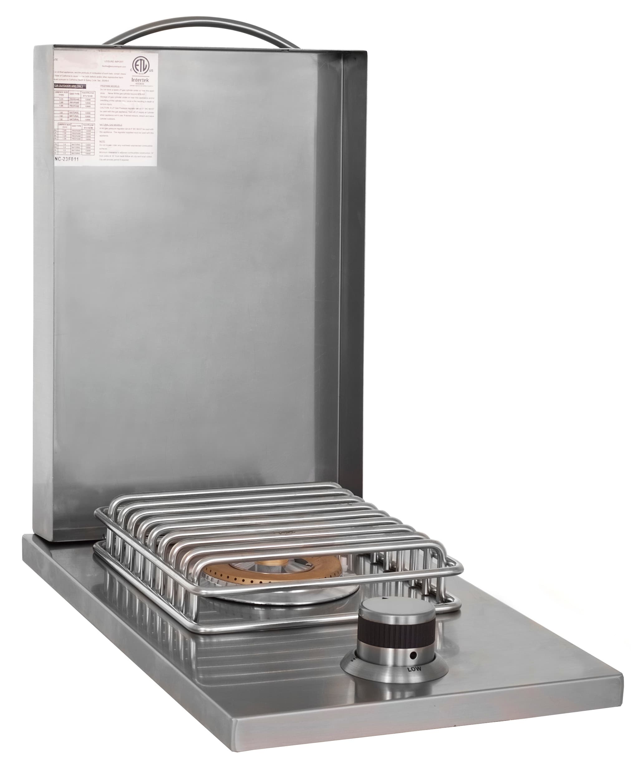 Blaze LTE Built-In Single Side Burner NG