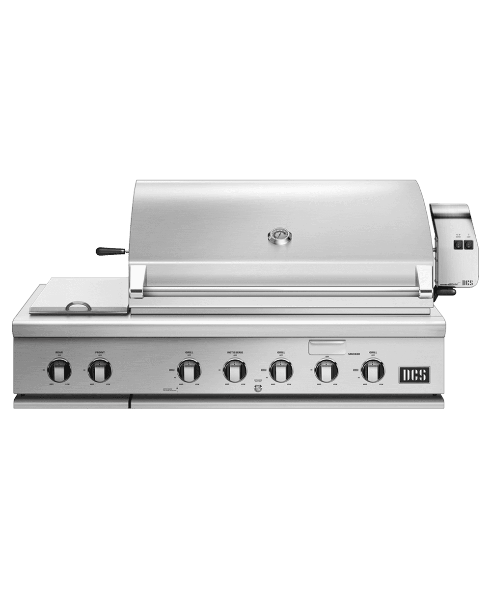 48" Series 7 Grill, Rotisserie and Integrated Side Burners, LPG