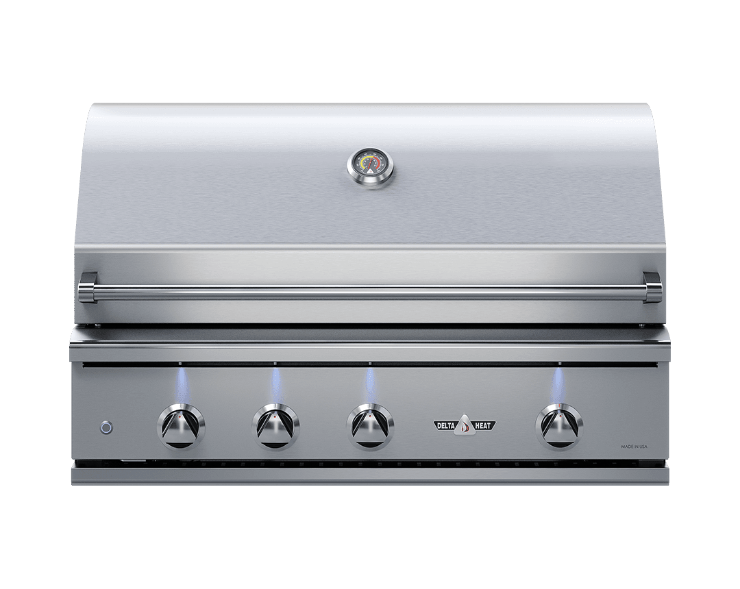 Delta Heat Gas Grill - 32 Inch / Silver / Standard (G Model)