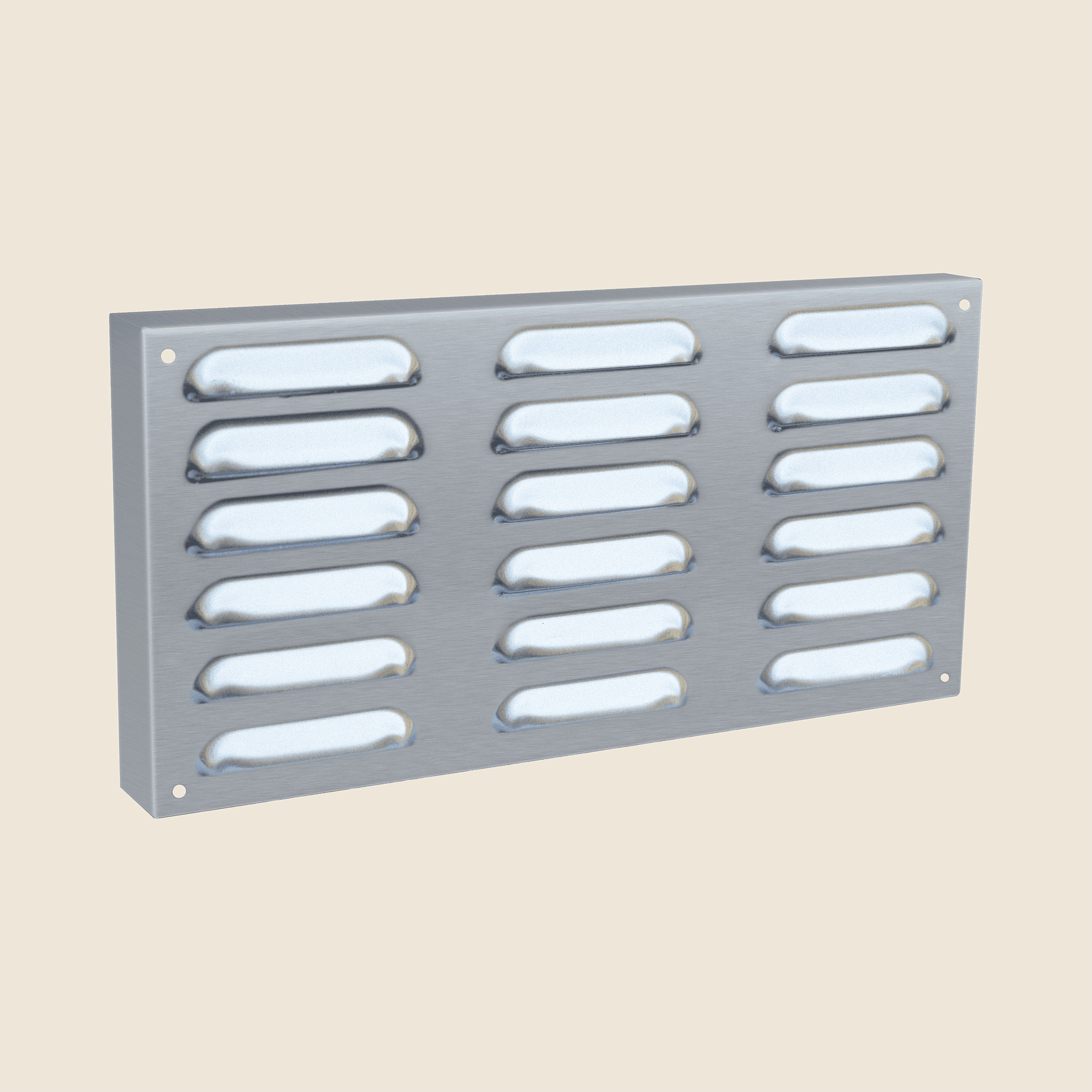 6" x 12" Island Vent Panel w/ Masonry Frame Return