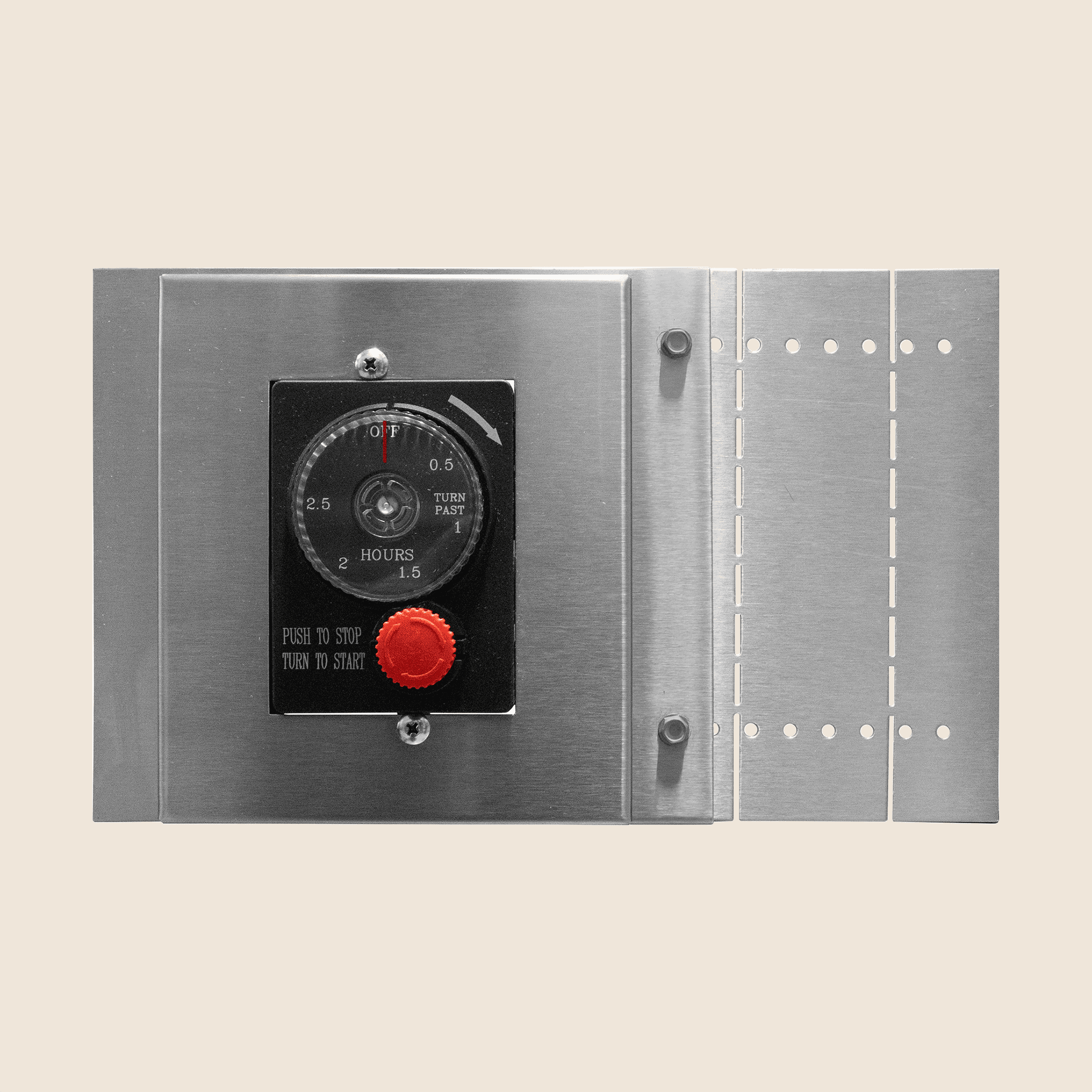 Control Panel for ESTOP-10H Timer