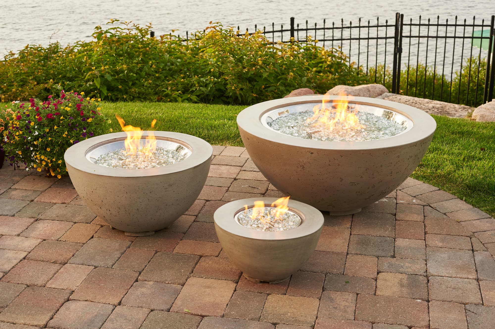 The Outdoor GreatRoom Company - Cove 12", 20", 30" Gas Fire Pit Bowl