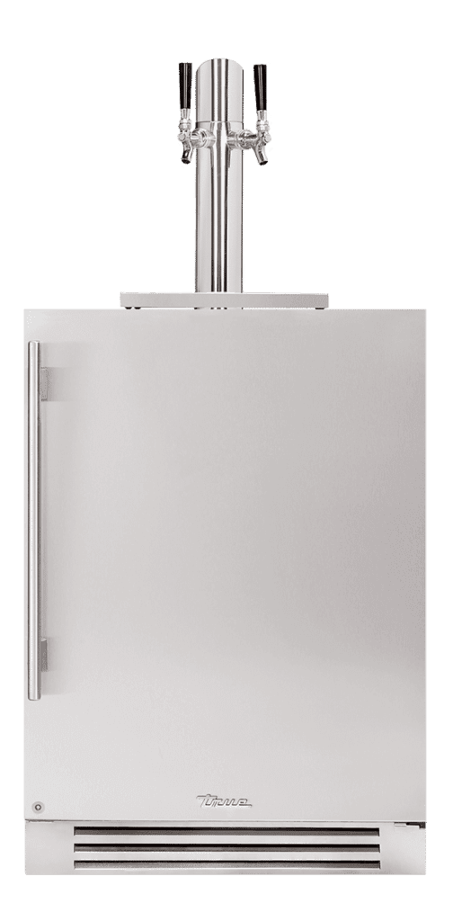 True 24" Dual Tap Beverage Dispenser